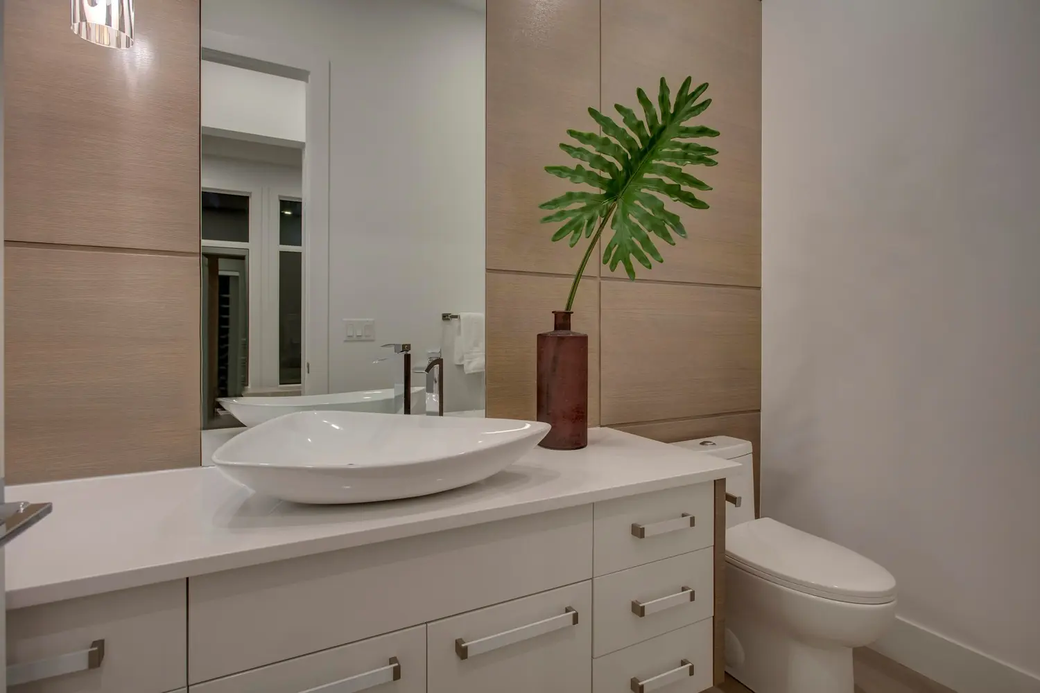 Bathroom tile work